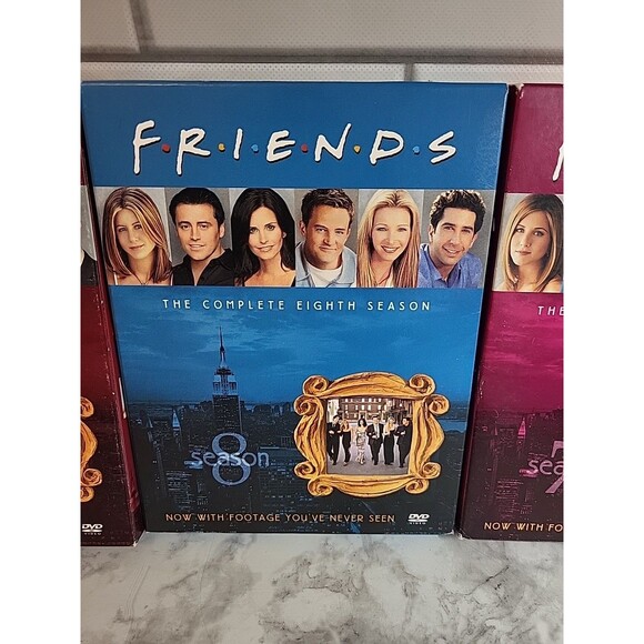 FRIENDS Series Seasons 4, 7, 8  10 Replacement DVDs TV Series New York - Picture 5 of 6